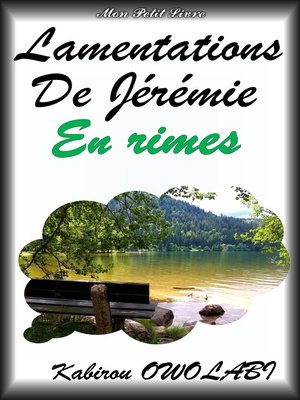 cover image of Lamentations de Jeremie en rimes